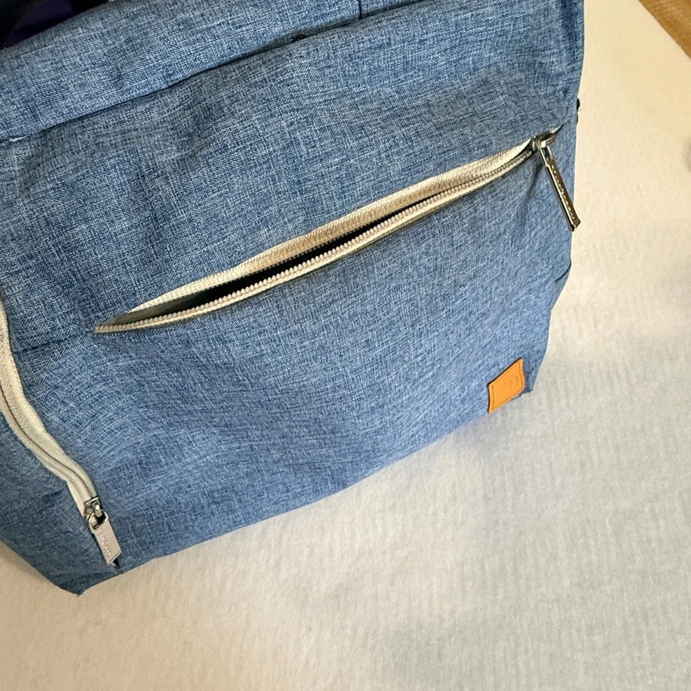 VanGoddy Backpack Unisex OS‎ Blue Messenger Laptop Bag Convertible Travel Hybrid